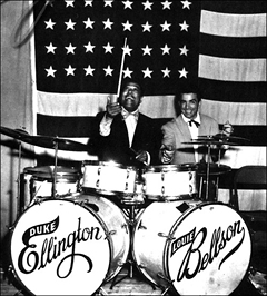 Louie Bellson with Duke Ellington 