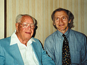 Ted McCarty with Fred Gretsch