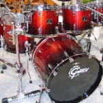 Gretsch Renown Maple Ruby Sparkle Fade