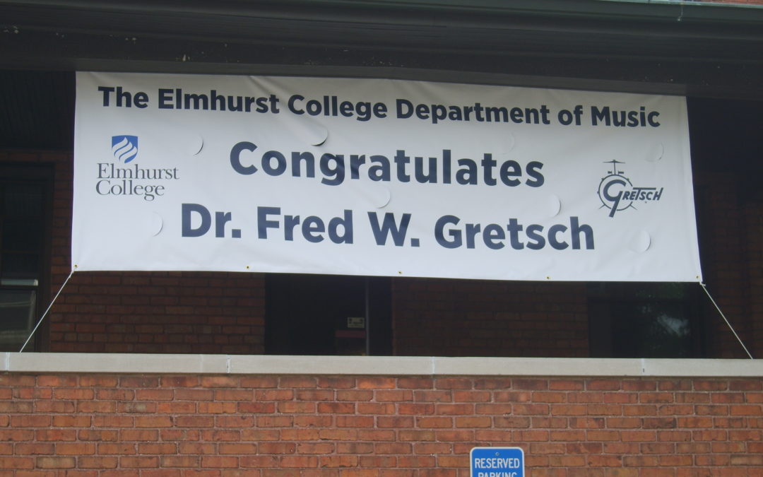 A Special Day: Fred Gretsch Receives Honorary Degree From Elmhurst College
