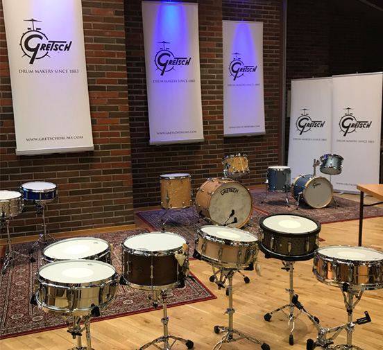 A Gretsch Abroad — Swedish Online Drum Retailer Slagverkskompaniet Celebrates 20th Anniversary