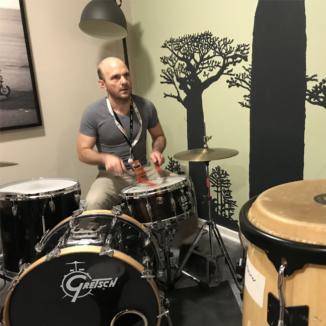 A Gretsch Abroad — The Gretsch Foundation Expands to Europe with Drum Circles for Refugee Children