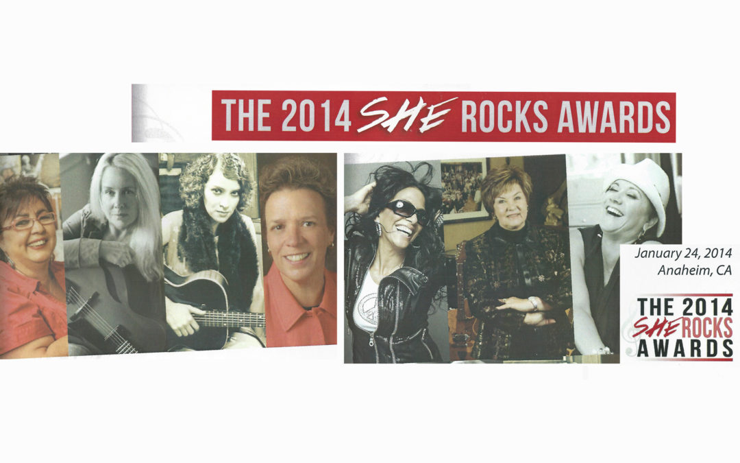 Dinah Gretsch Receives 2014 She Rocks Award